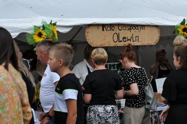 Dobra zabawa na dożynkach gminy Wieluń